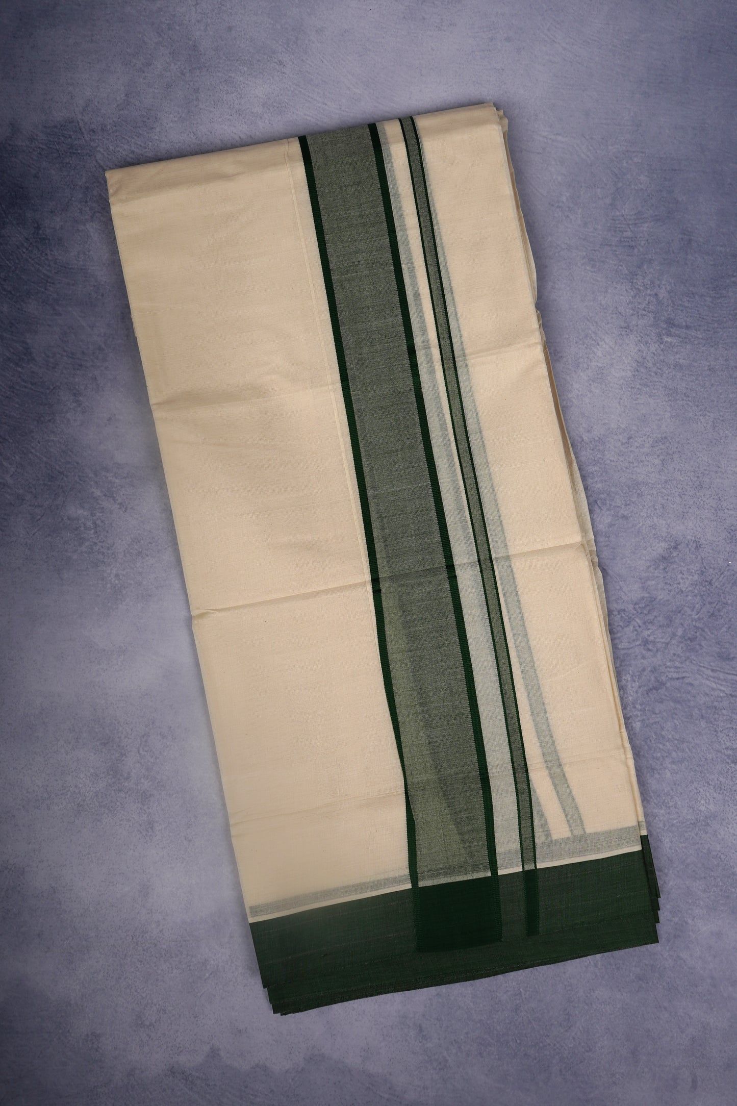 FCD-86C C/D DHOTI  4.00 MTR-Dark Green