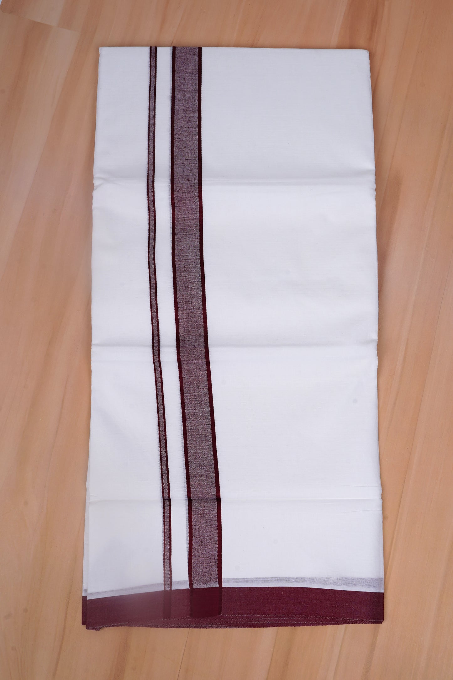 FCD-69 W/D DHOTI 3.80 MTR-Coffee Brown