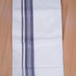 FCD-613 W/D DHOTI 3.80 MTR - Blue