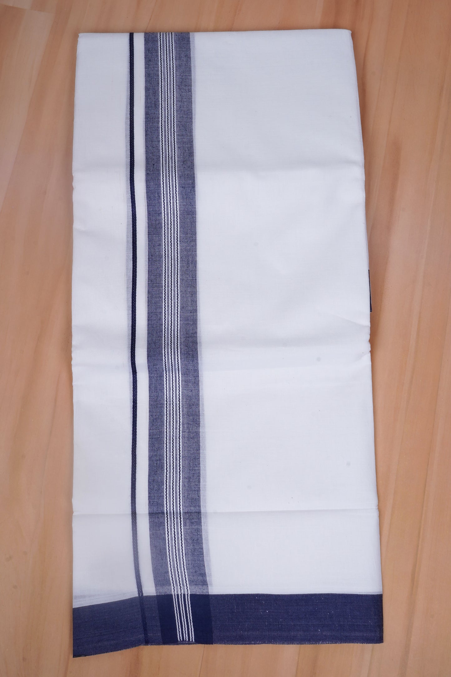 FCD-613 W/D DHOTI 3.80 MTR - Blue