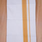 FCD-03 W/D DHOTI 4.00 MTR-Goldyellow