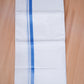 FCD-81 W/D DHOTI 3.80 MTR- Blue