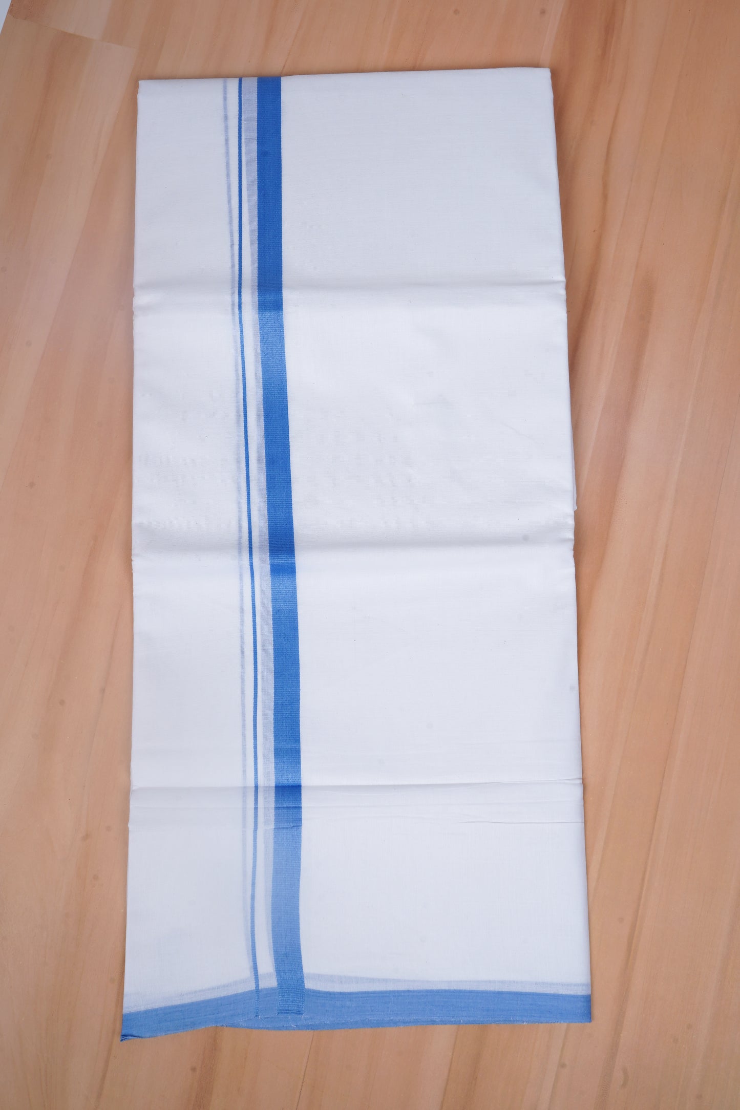FCD-81 W/D DHOTI 3.80 MTR- Blue