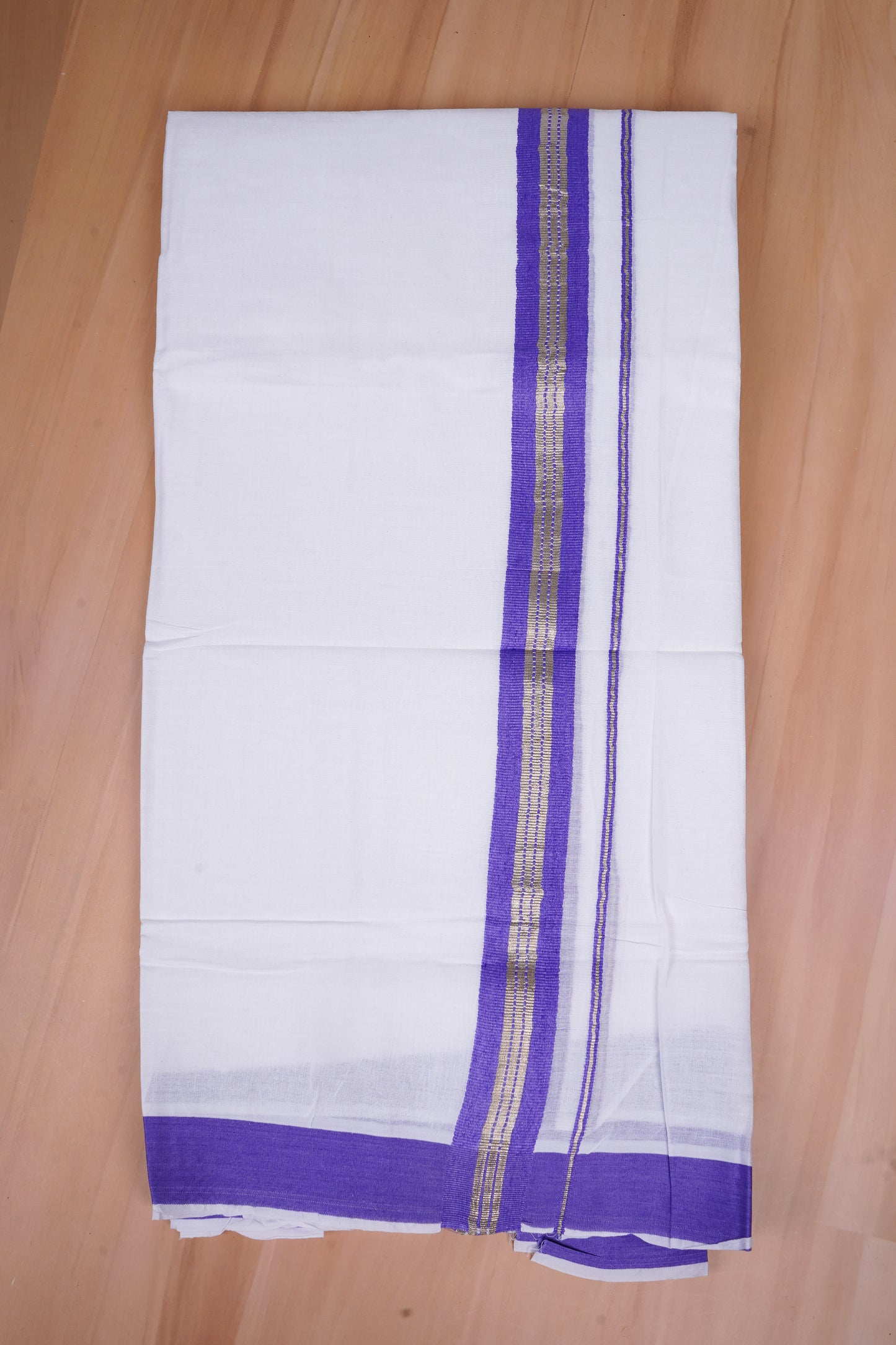FCD-565 W/D DHOTI 3.80 MTR - Blue