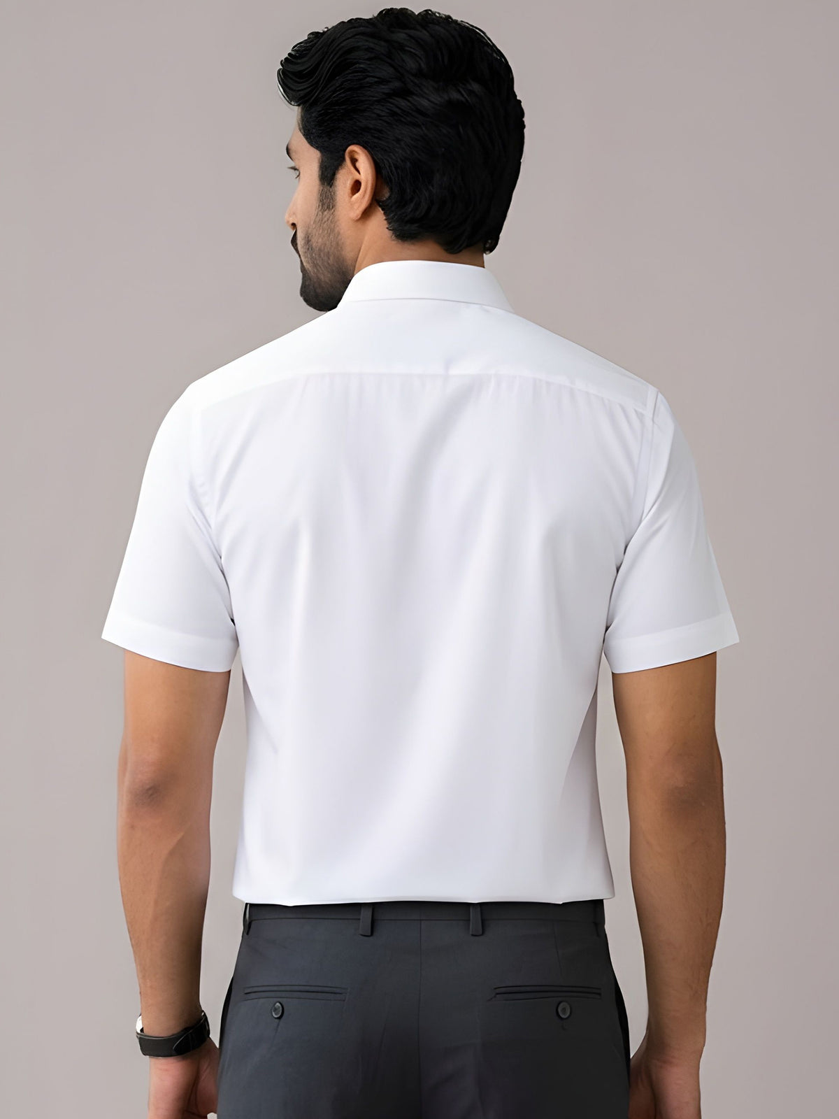 Spray Park Formal White Shirt For Men
