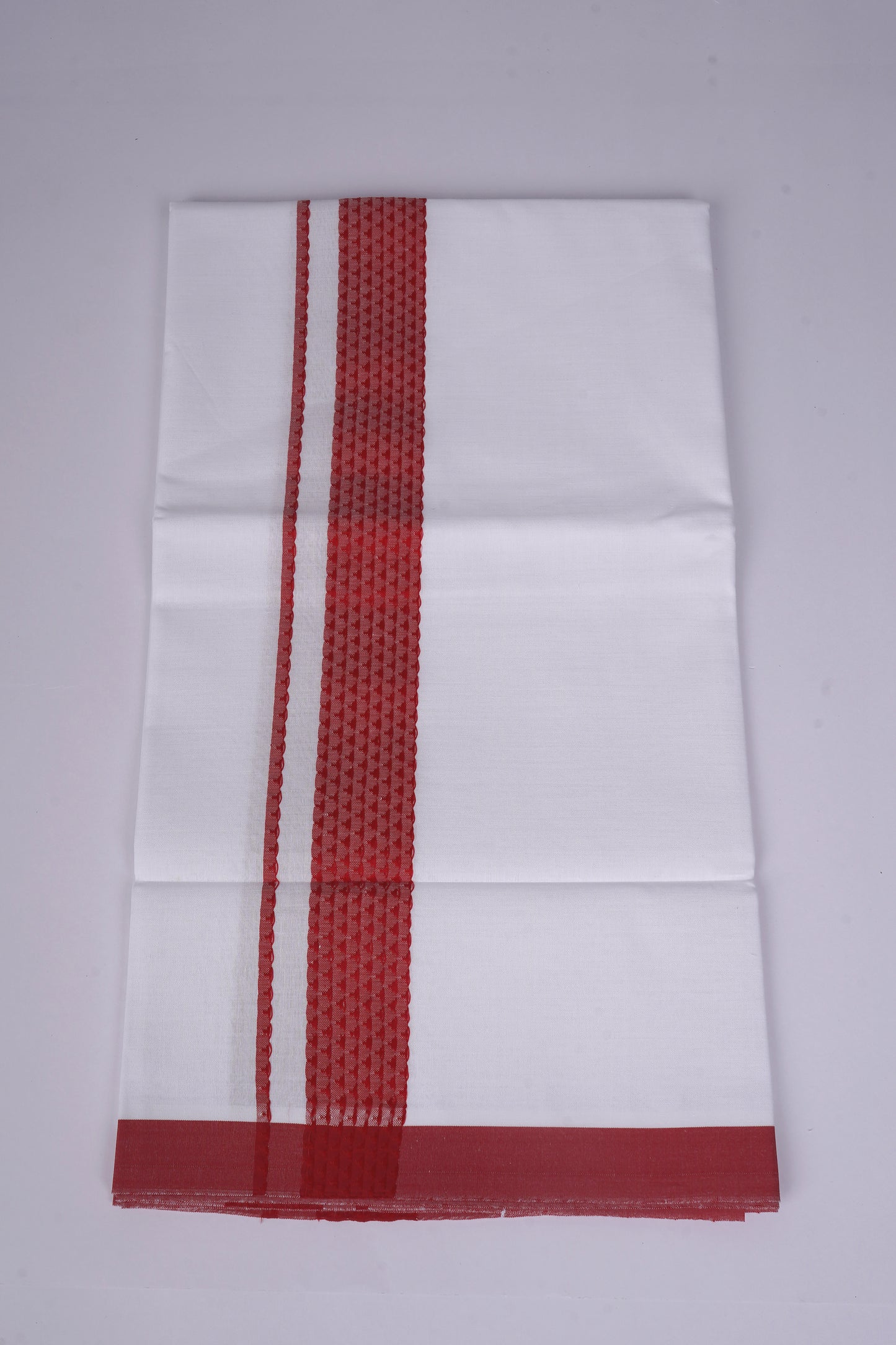 FS-136 W/S DHOTI  2.00 MTR - Red