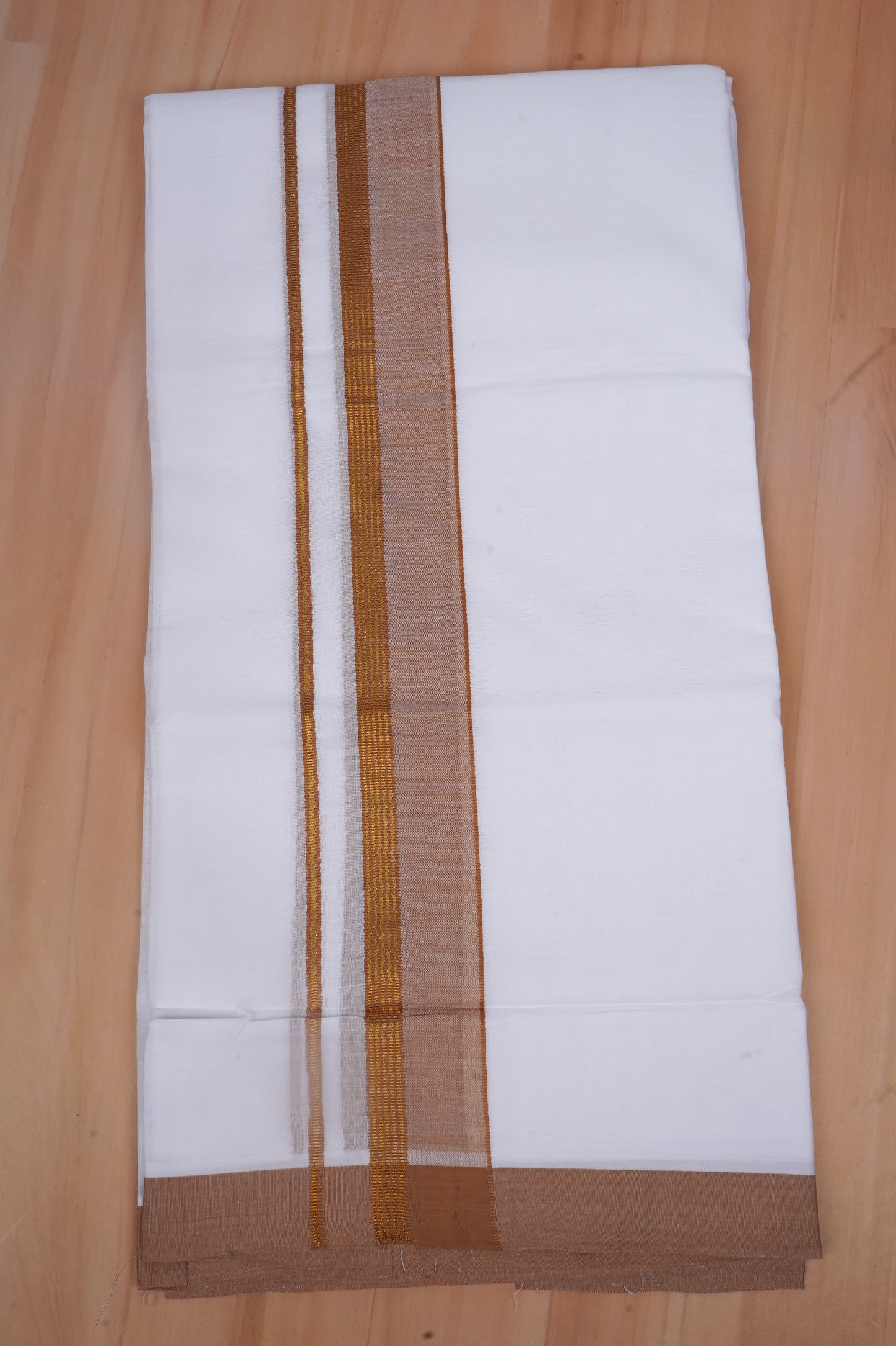 FCD-524 W/D DHOTI 3.80 MTR-Brown