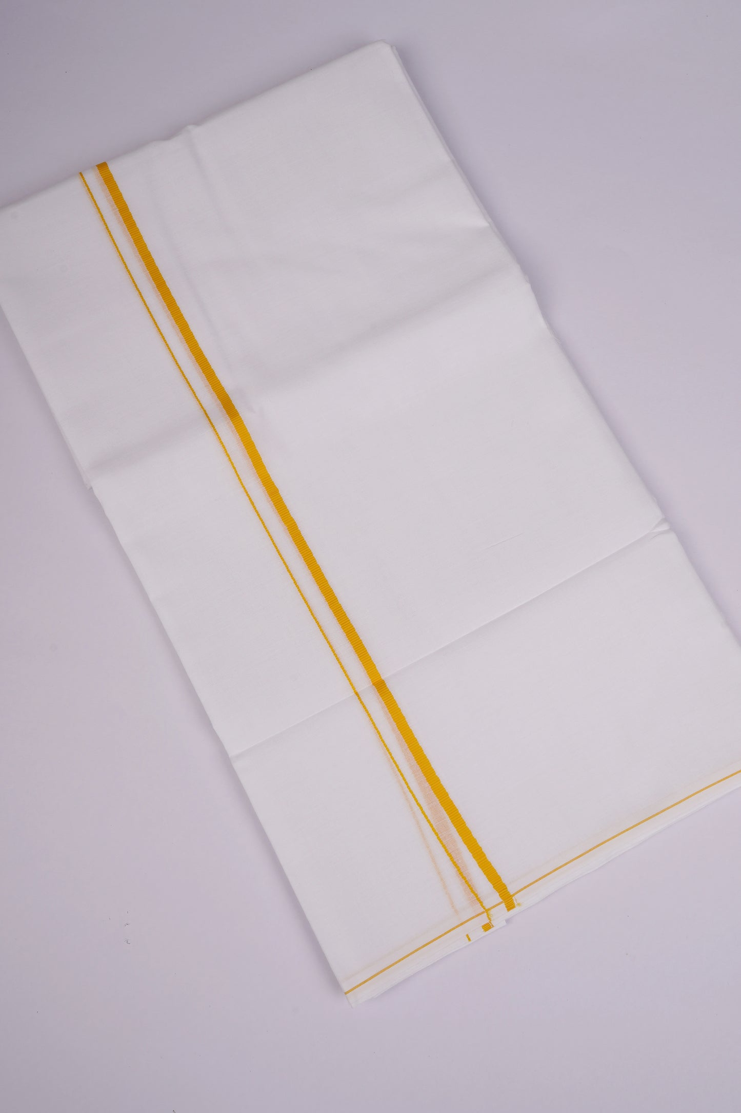 SD-18 W/D DHOTI  3.70 MTR-Yellow