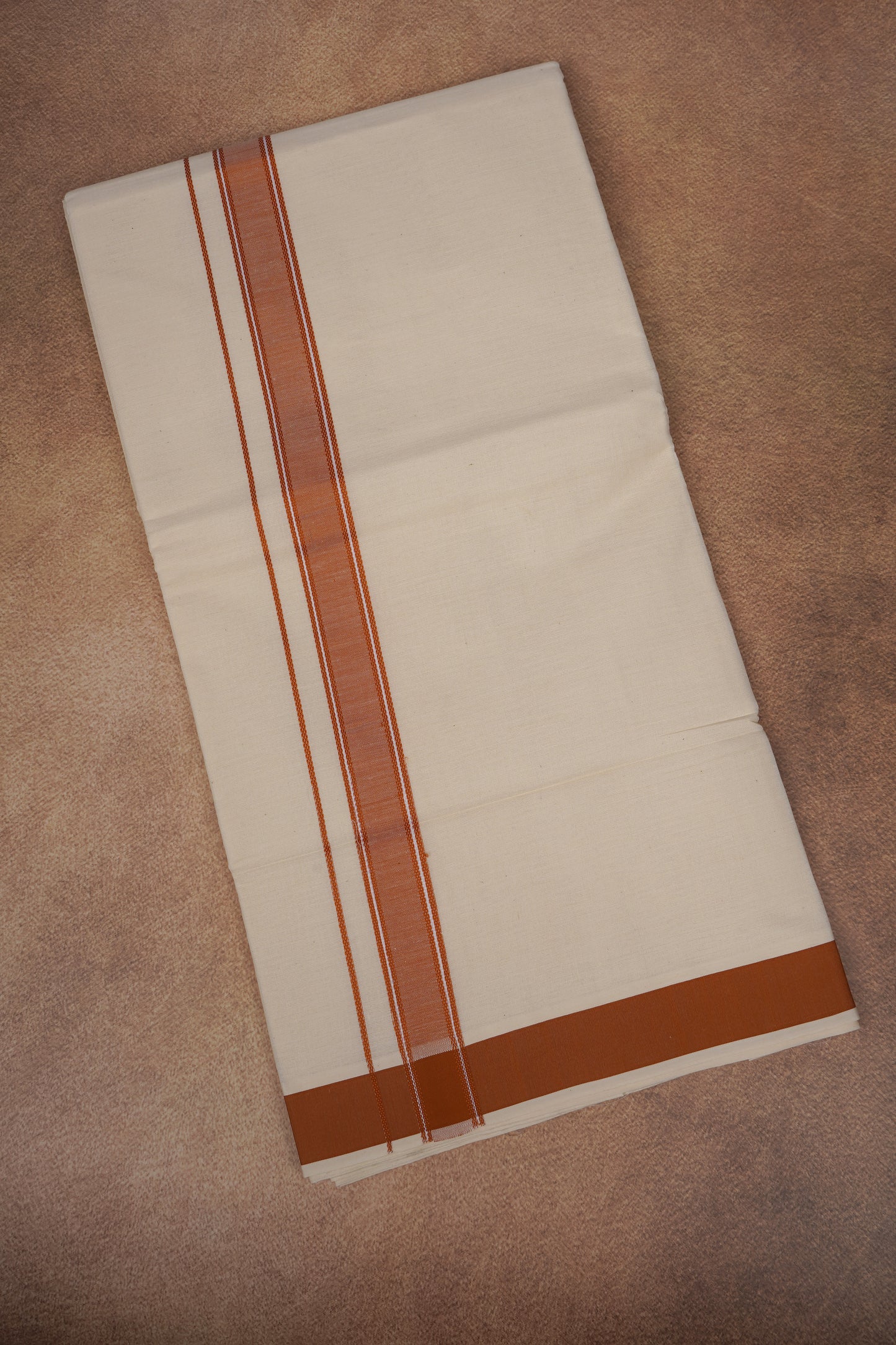 FD-116C C/D DHOTI  3.80 MTR-Orange