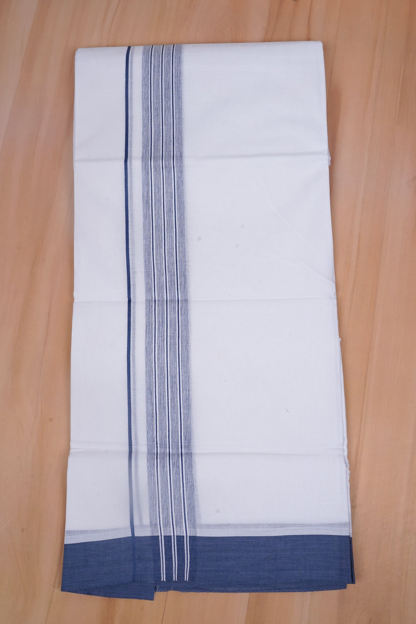 FCD-599 W/D DHOTI 3.80 MTR - Light Blue