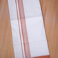 FCD-581 W/D DHOTI 3.80 MTR - Light Orange
