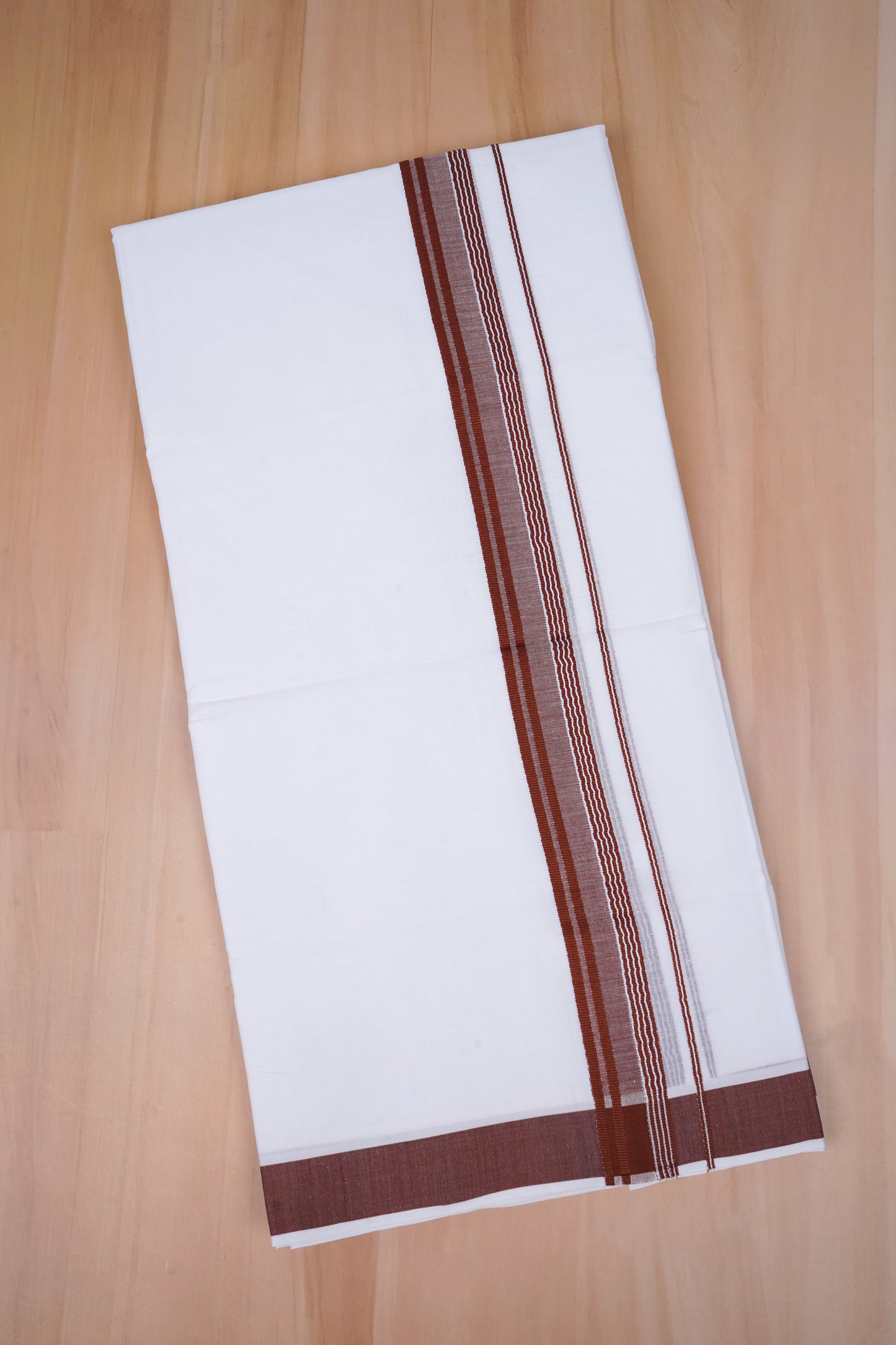 FCD-331 W/D DHOTI 3.80 MTR-Brown