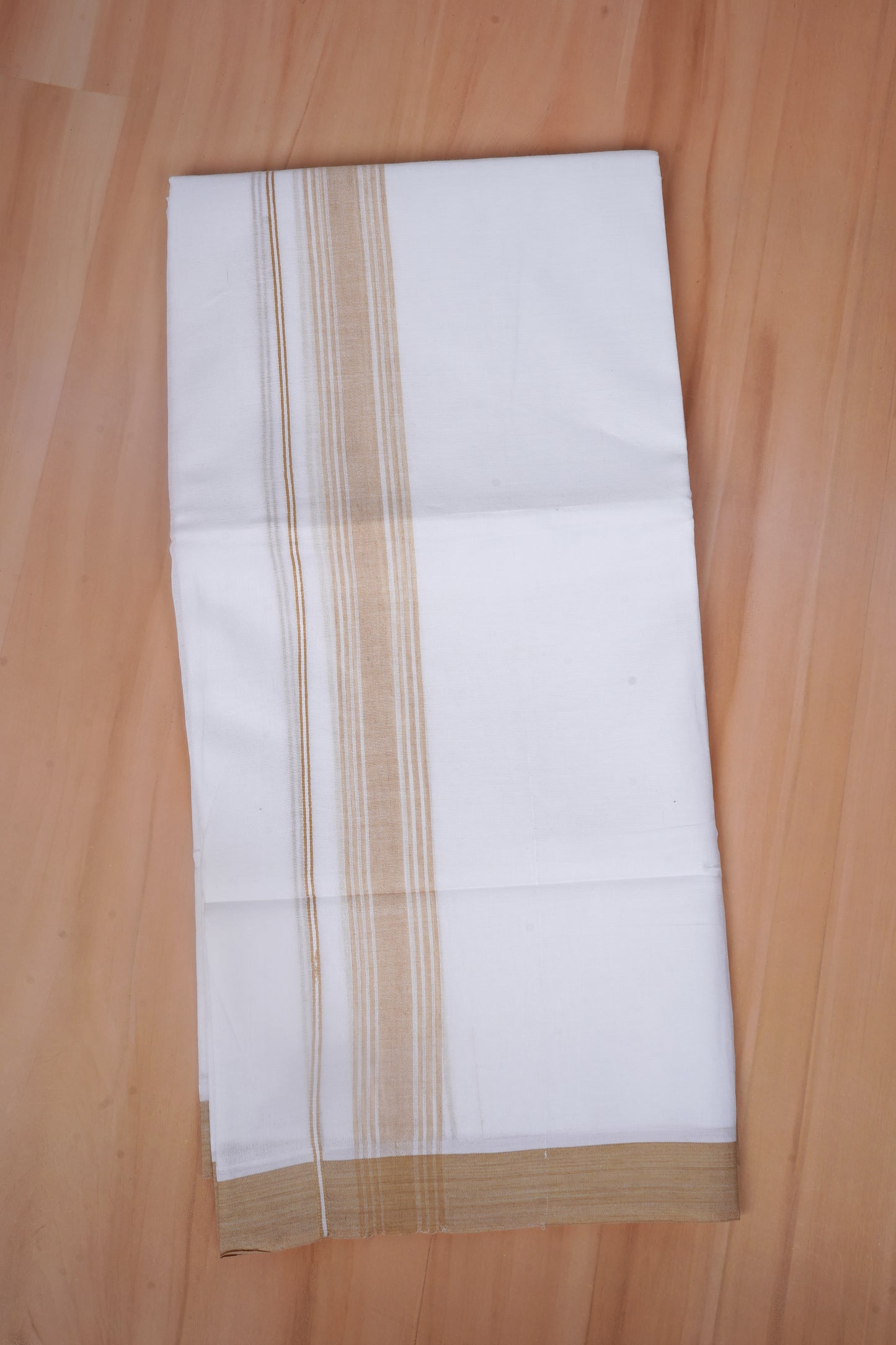 FCD-578 W/D DHOTI 3.80 MTR - Light Brown