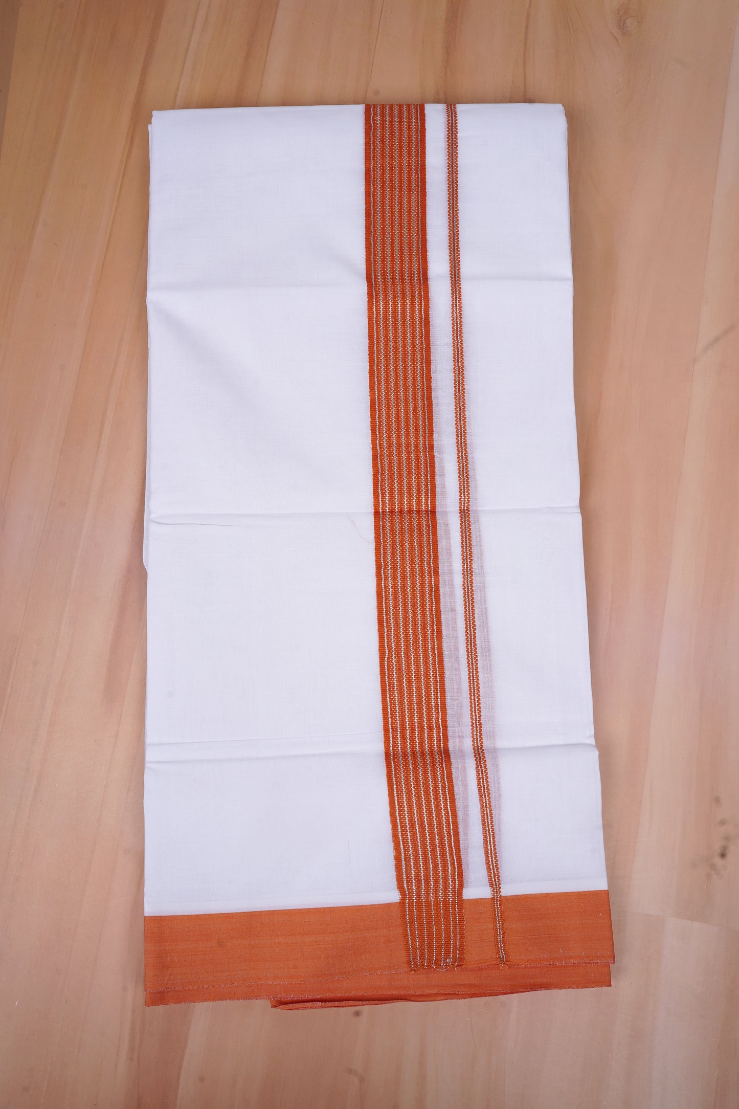 FCD-470 W/D DHOTI 4.00 MTR - Brown