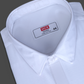 MCR DENNIS Half Sleeve Formal White Shirt For Men-APPLE CUT
