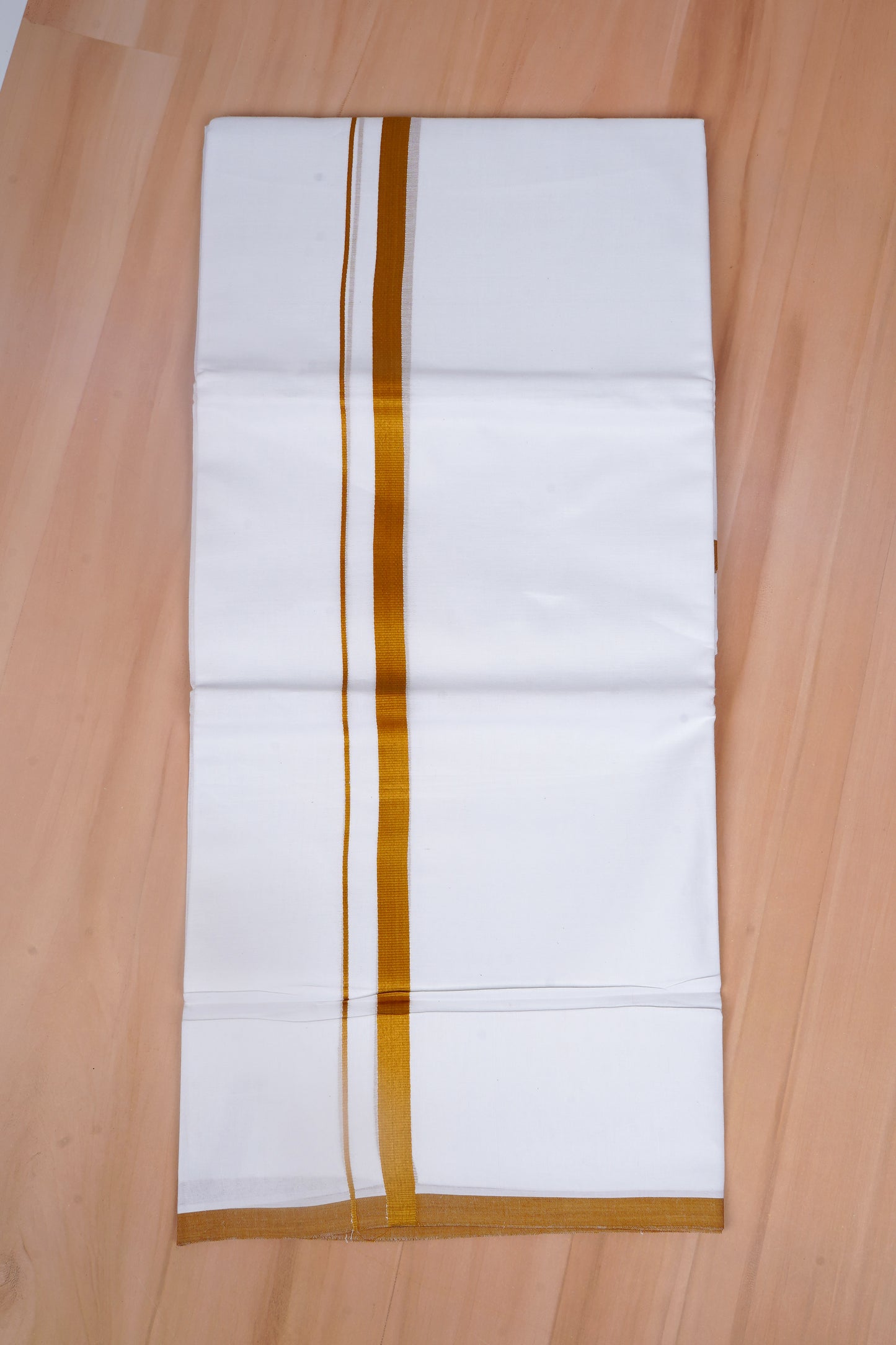 FCD-81 W/D DHOTI 3.80 MTR- Gold Yellow