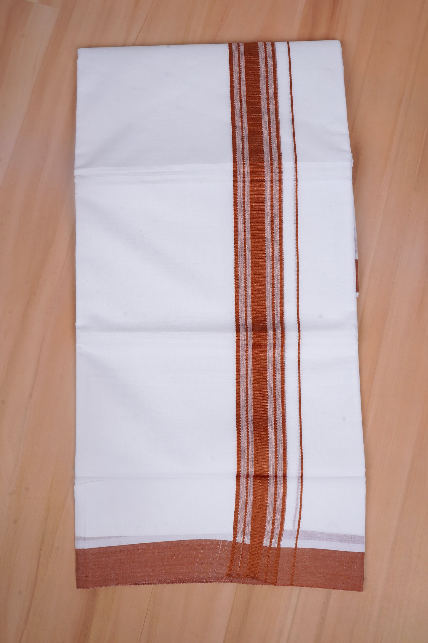 FCD-416 W/D DHOTI 3.80 MTR - Brown 2