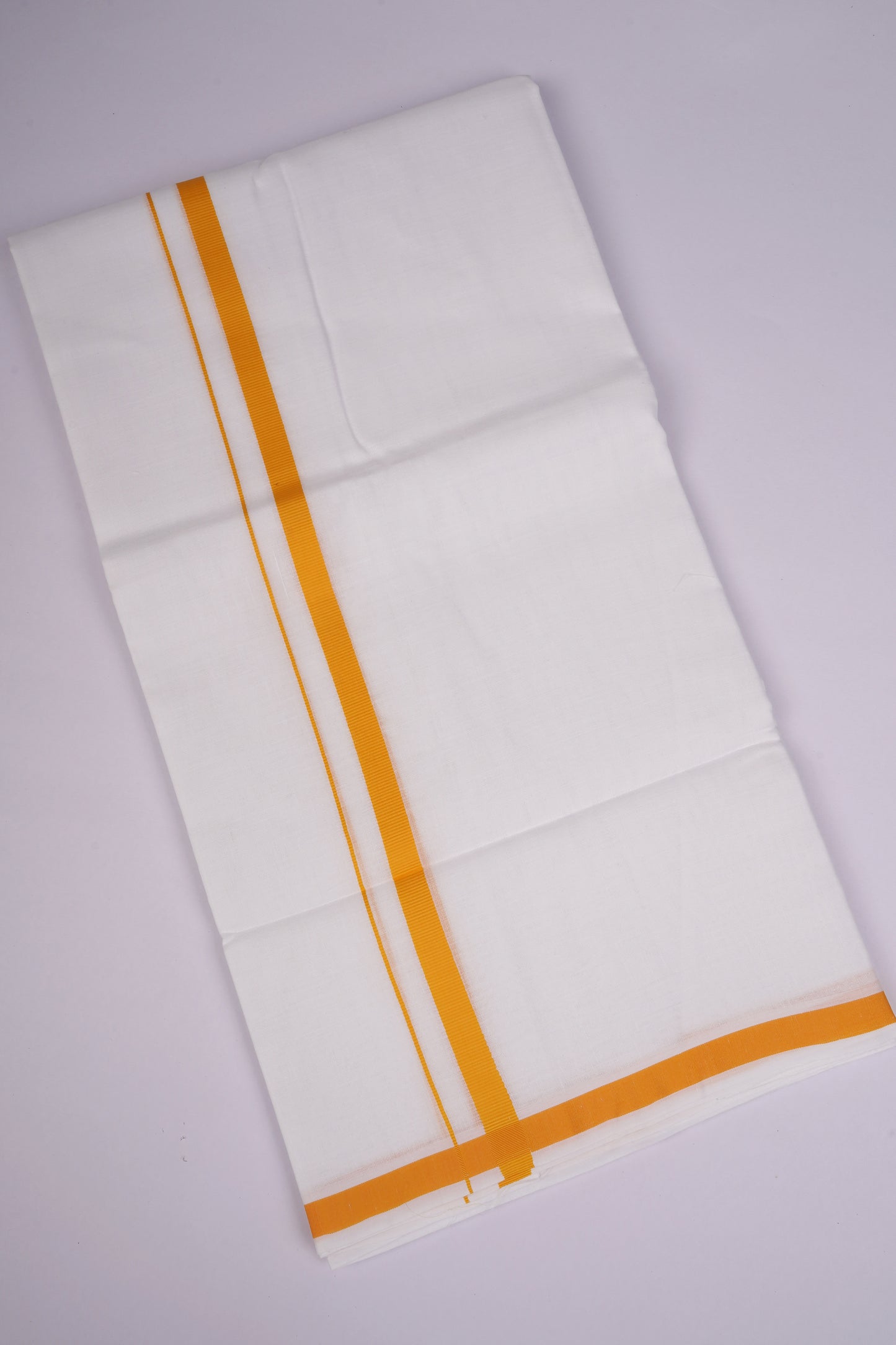 HD-32 W/D DHOTI  3.70 MTR-Gold yellow
