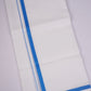 HD-32 WHITE DOUBLE DHOTI  3.70 MTR - Blue