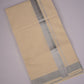 SLD-89C CREAM DOUBLE DHOTI  4.00 MTR