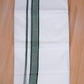 FCD-69 W/D DHOTI 3.80 MTR- Dark Green