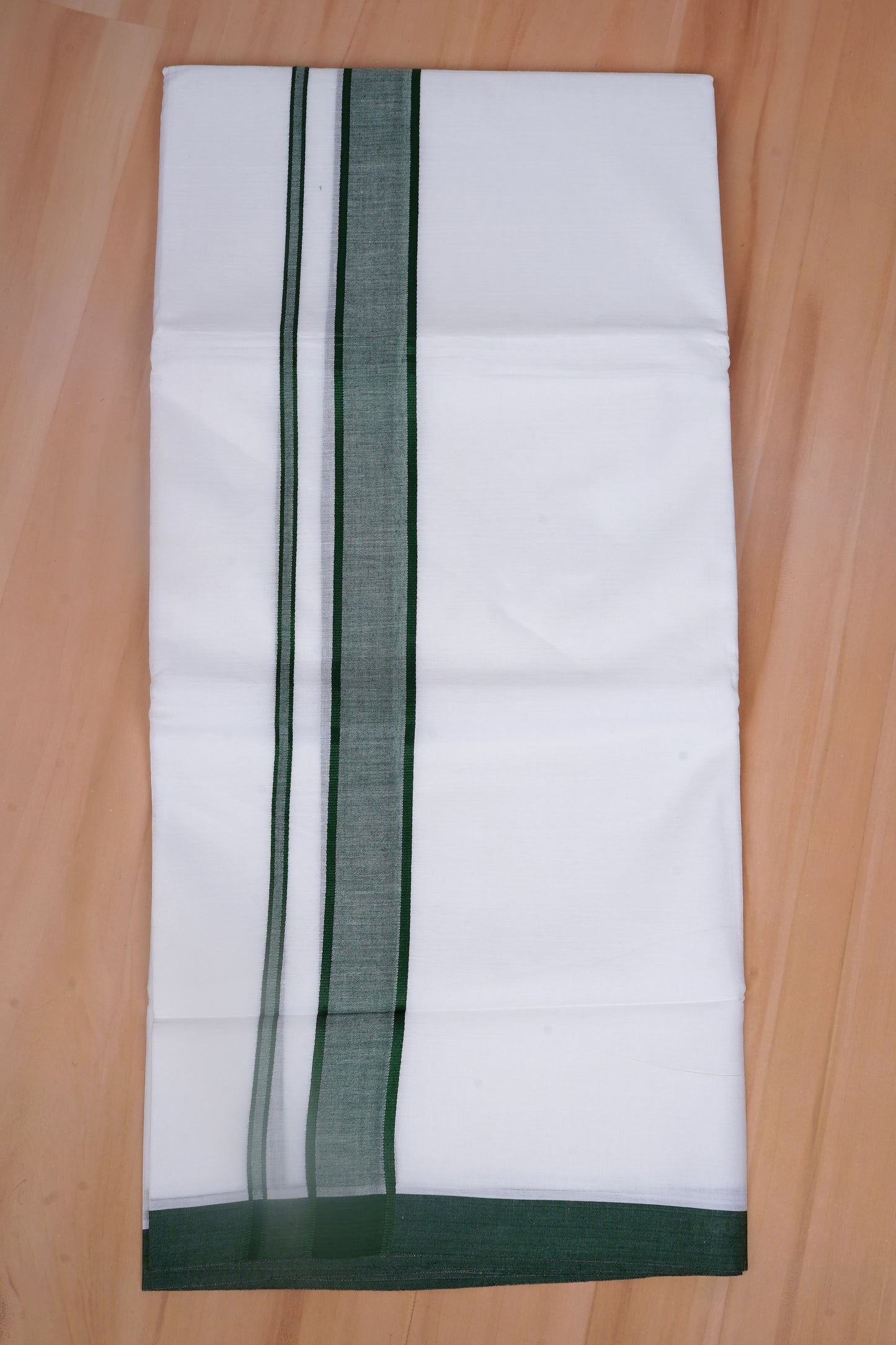 FCD-69 W/D DHOTI 3.80 MTR- Dark Green