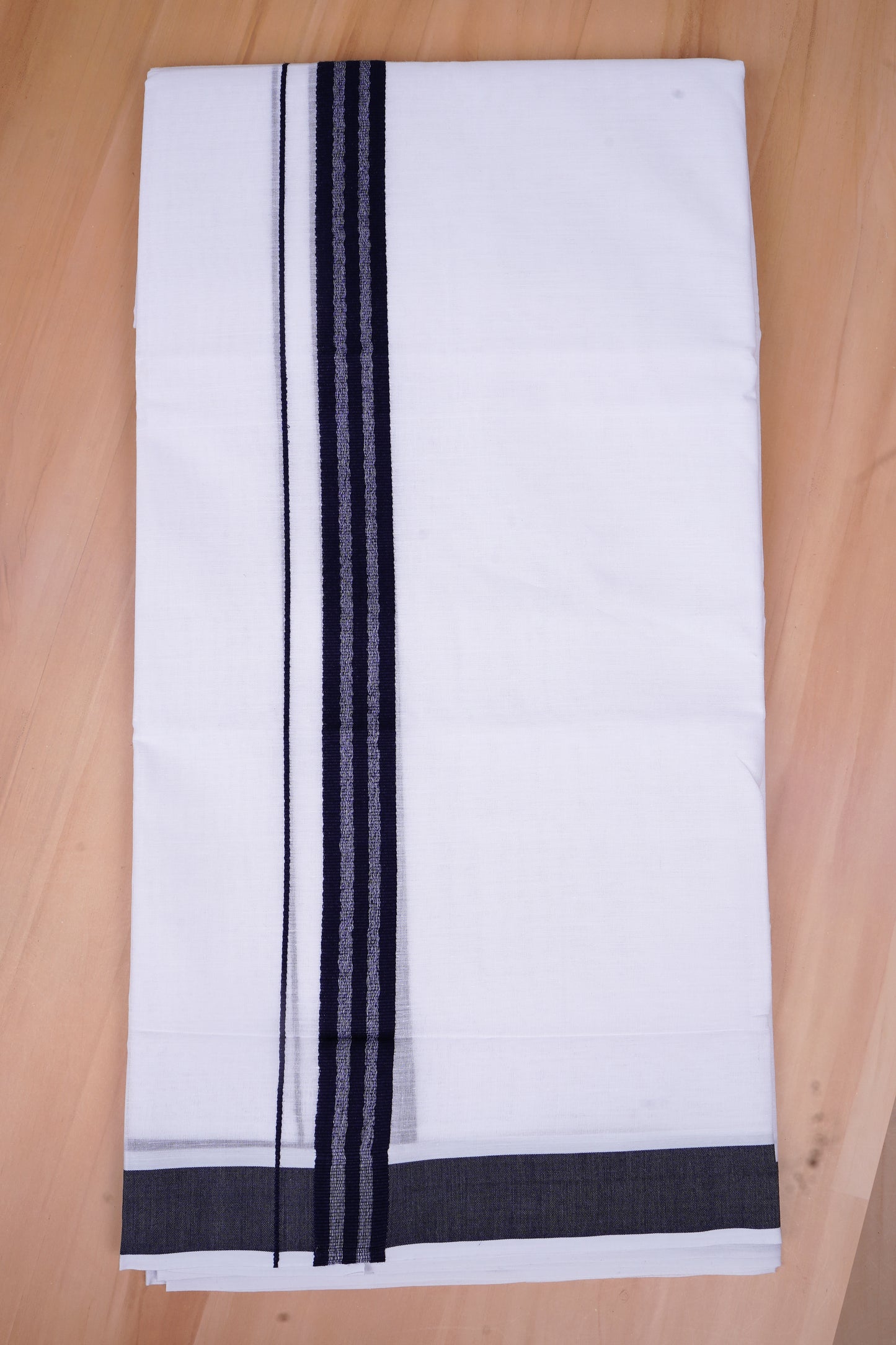 FCD-502 W/D DHOTI 3.80 MTR-Black