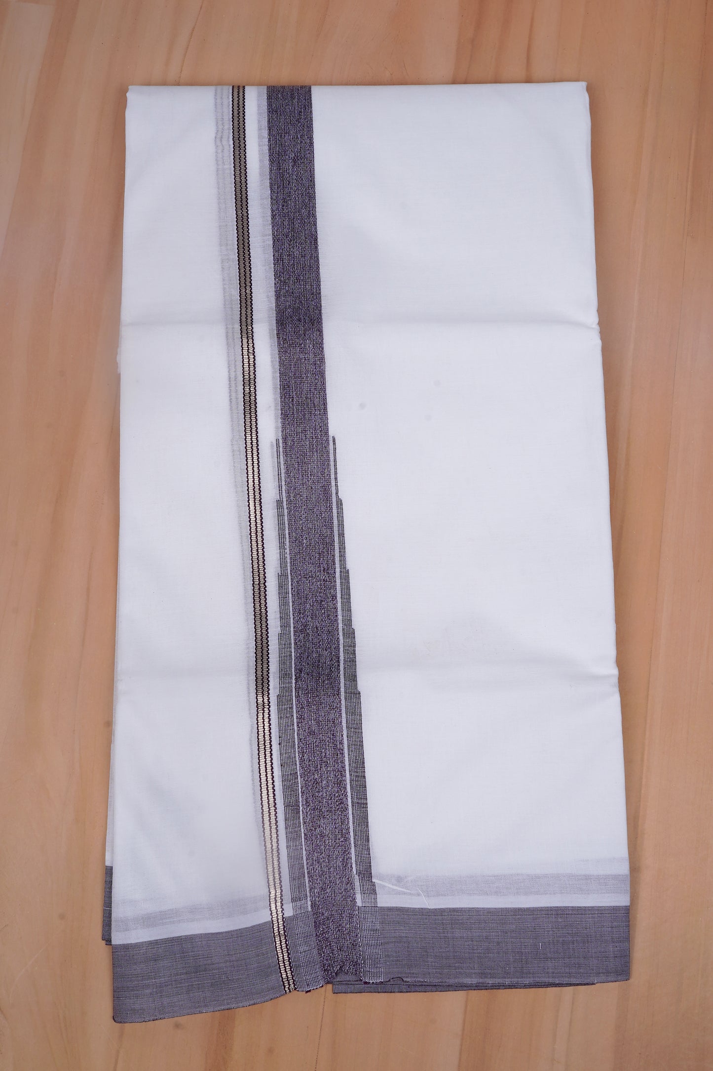 FCD-607 W/D DHOTI 3.80 MTR - Dark Brown