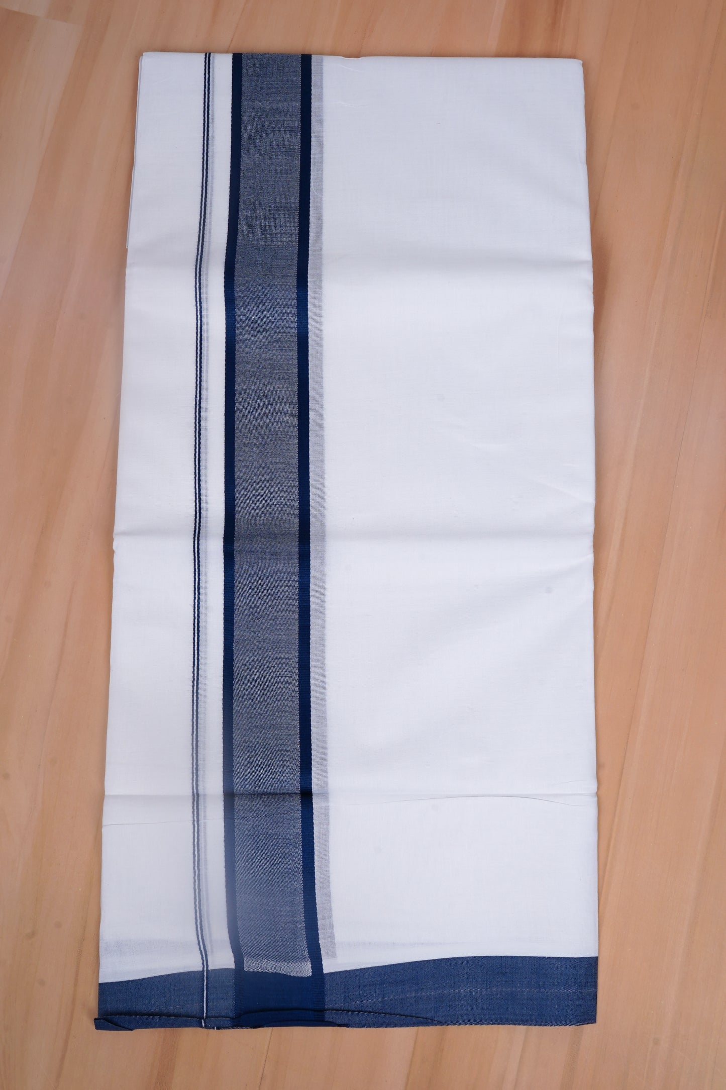 FCD-74 W/D DHOTI 3.80 MTR-Dark Blue