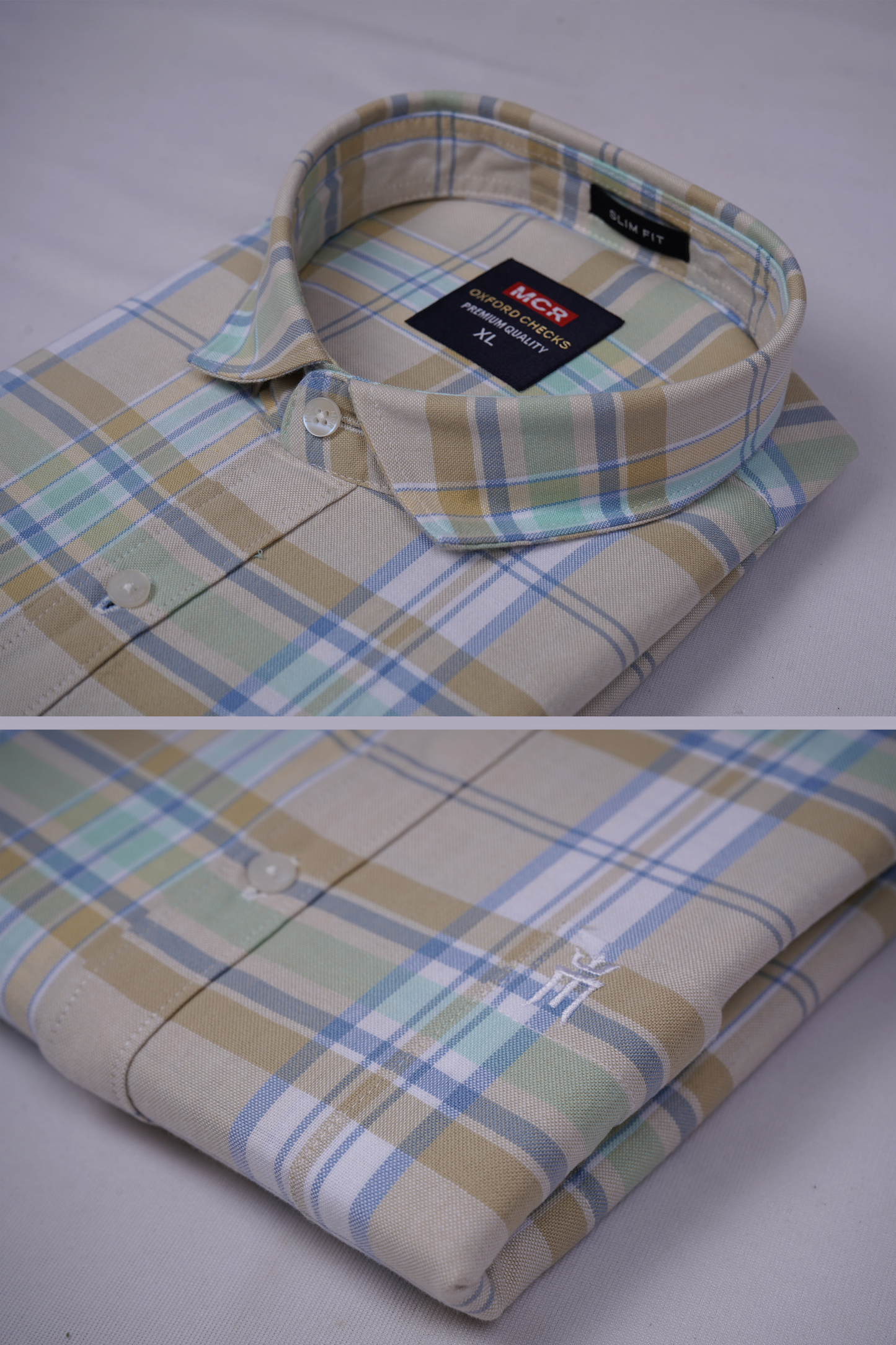 MCR OXFORD 89004 Full Sleeve Formal Color Shirt For Men