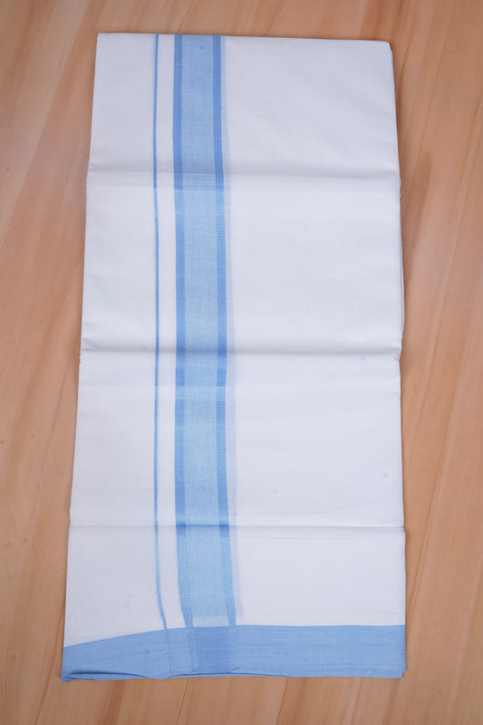 FCD-615 W/D DHOTI 3.80 MTR - Blue