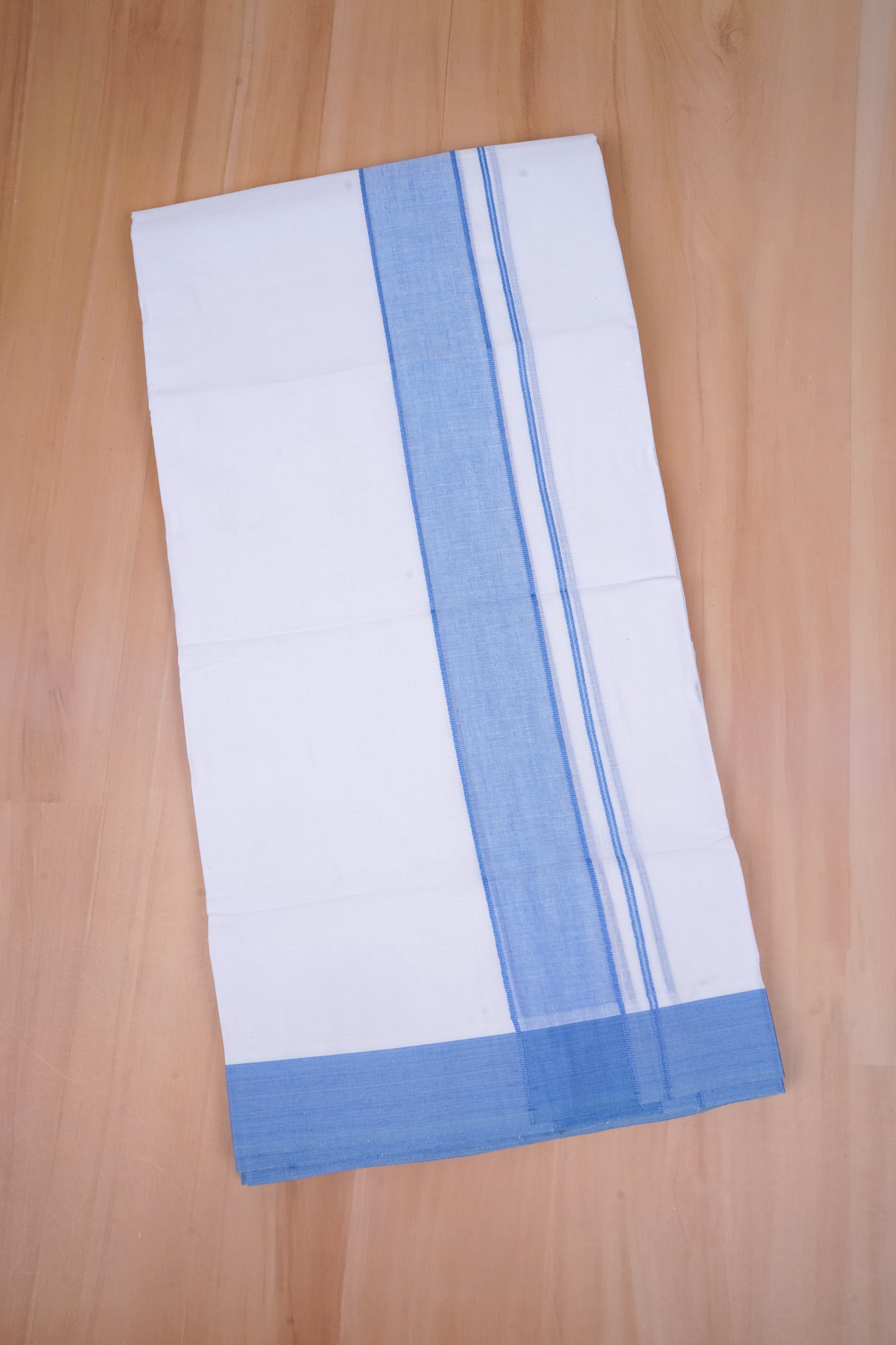 FCD-04 W/D DHOTI 4.00 MTR-Blue