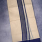 FCD-74C C/D DHOTI  4.00 MTR-Navy Blue