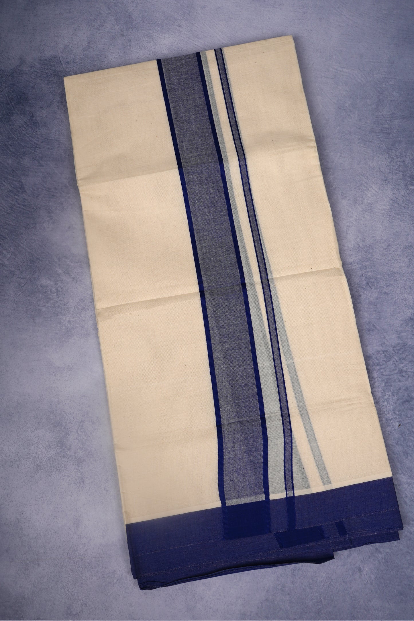 FCD-74C C/D DHOTI  4.00 MTR-Navy Blue