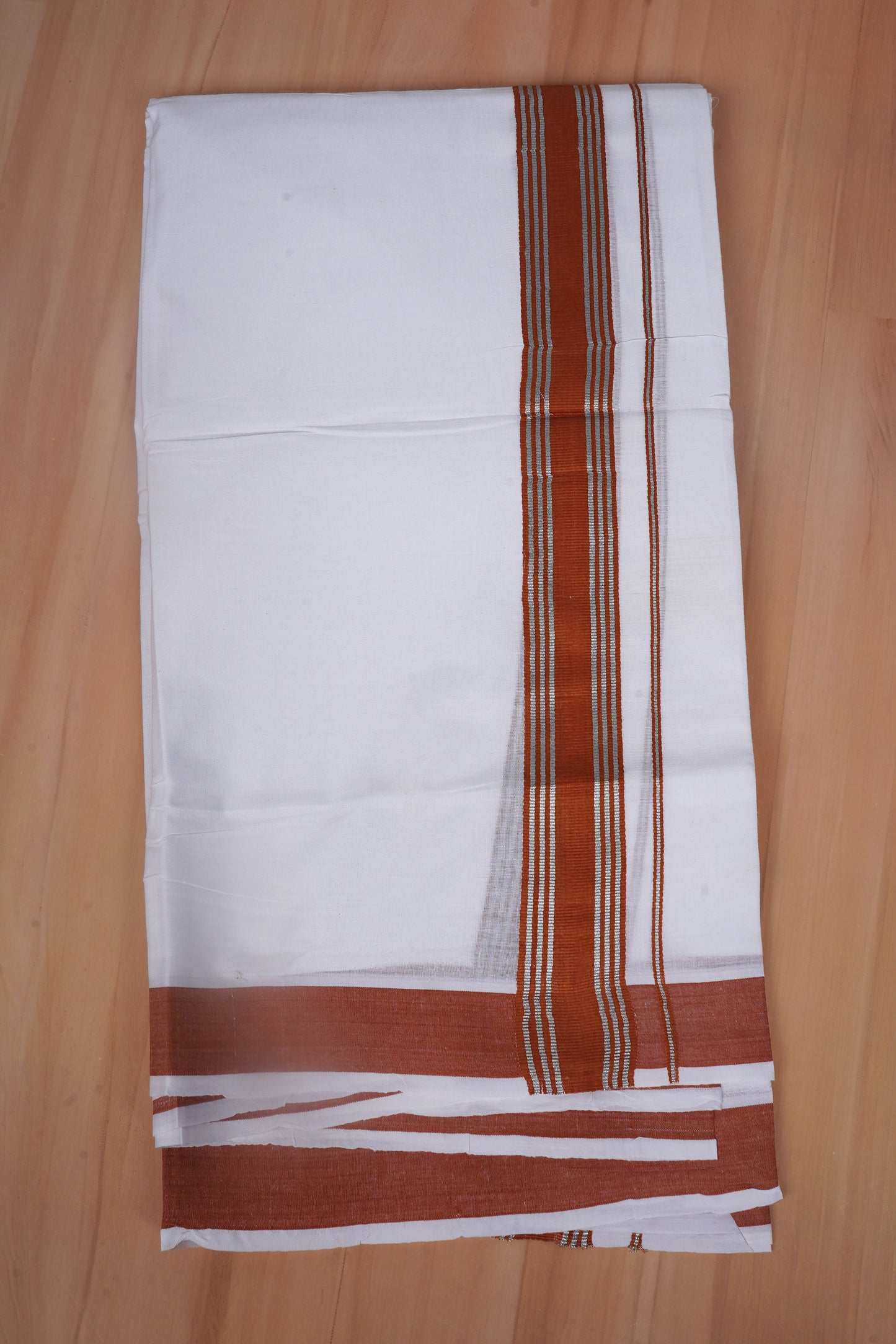 FCD-590 W/D DHOTI 3.80 MTR - D brown
