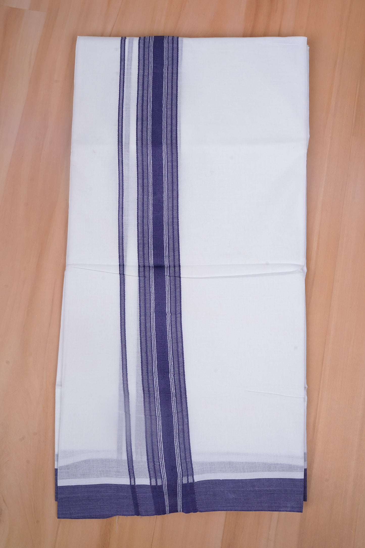 FCD-618 W/D DHOTI 3.80 MTR - D blue