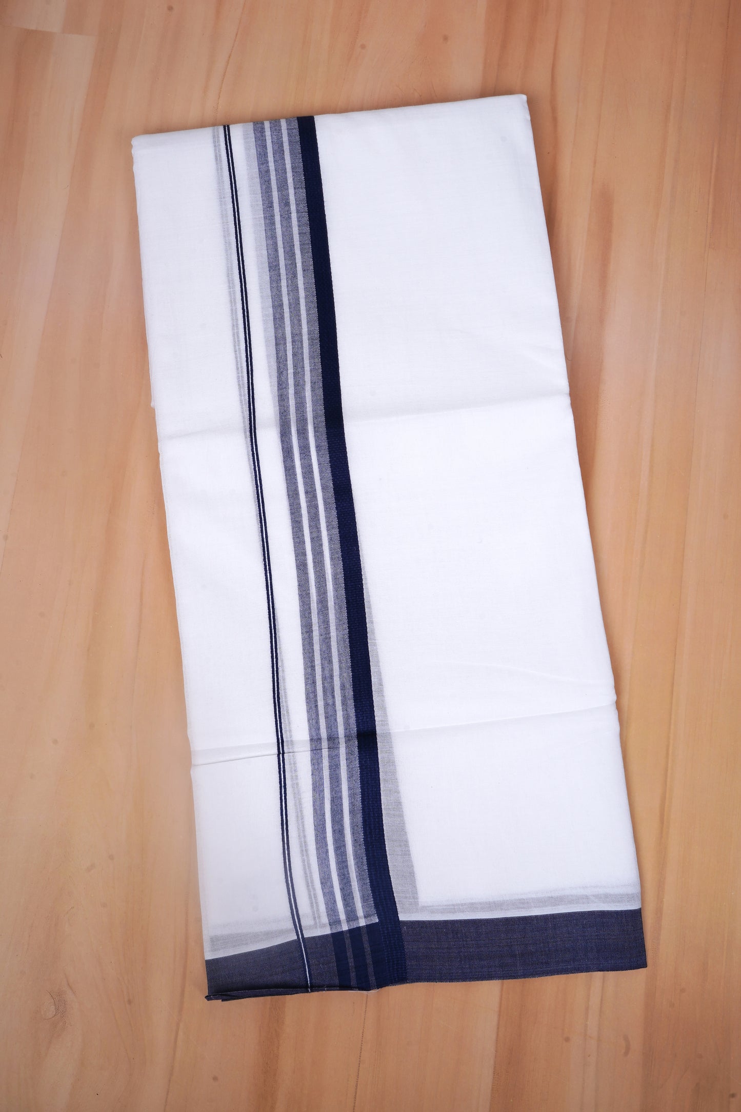 FCD-586 W/D DHOTI 3.80 MTR - Blue
