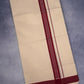 FCD-471C C/D DHOTI  3.80 MTR-Maroon