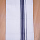 FCD-502 W/D DHOTI 3.80 MTR-Dark Blue