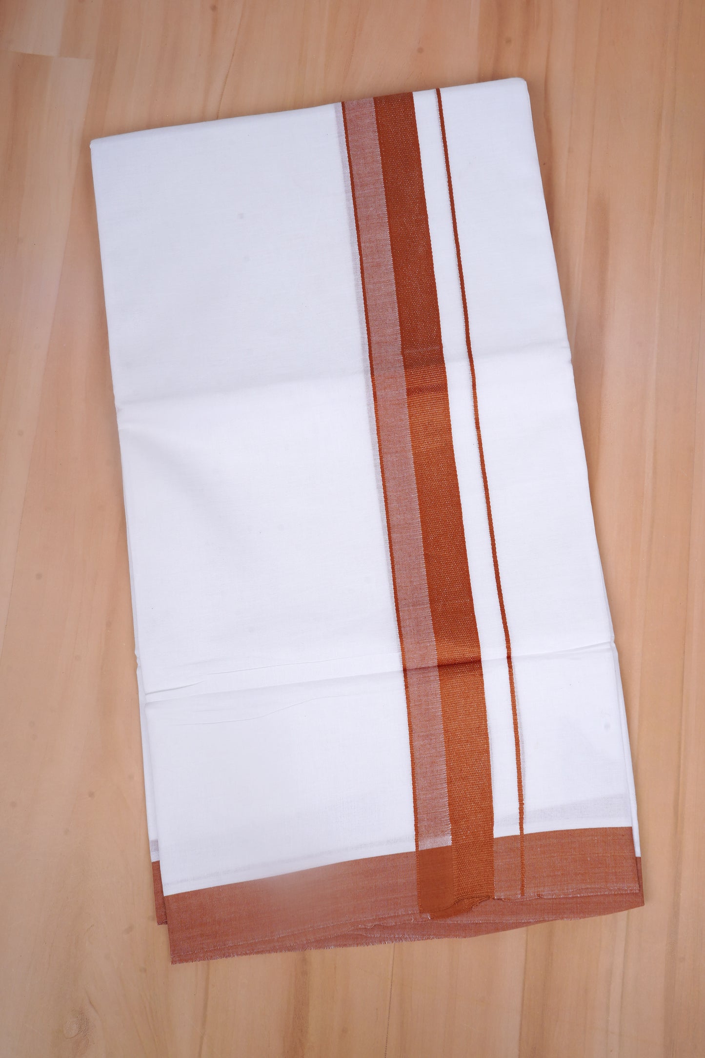 FCD-600 W/D DHOTI 3.80 MTR - Dark Brown