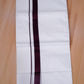 FCD-75 W/D DHOTI 3.80 MTR-Dark Purple