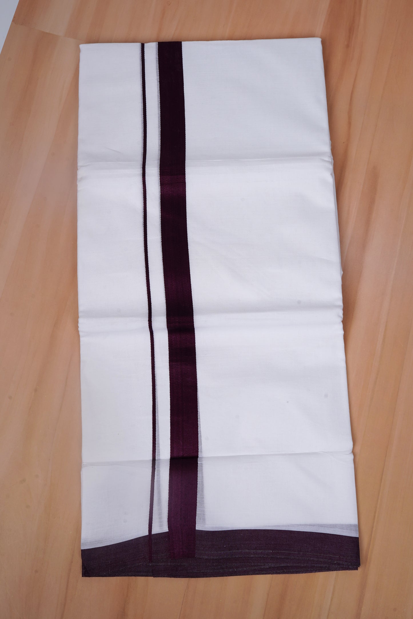 FCD-75 W/D DHOTI 3.80 MTR-Dark Purple