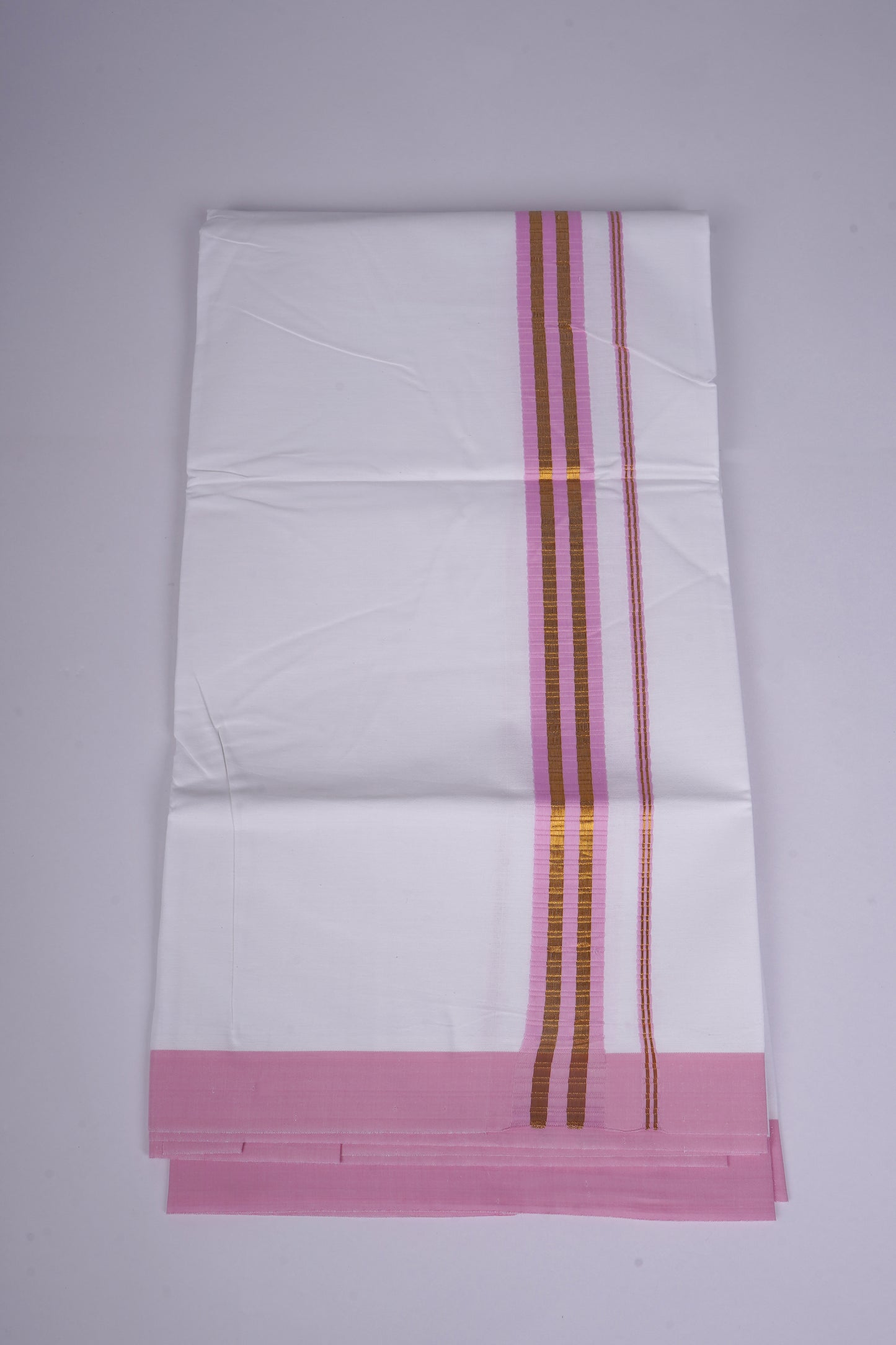 FS-100 W/S DHOTI  2.00 MTR  -pink