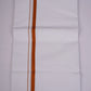 HD-25 W/D DHOTI  3.80 MTR-Orange