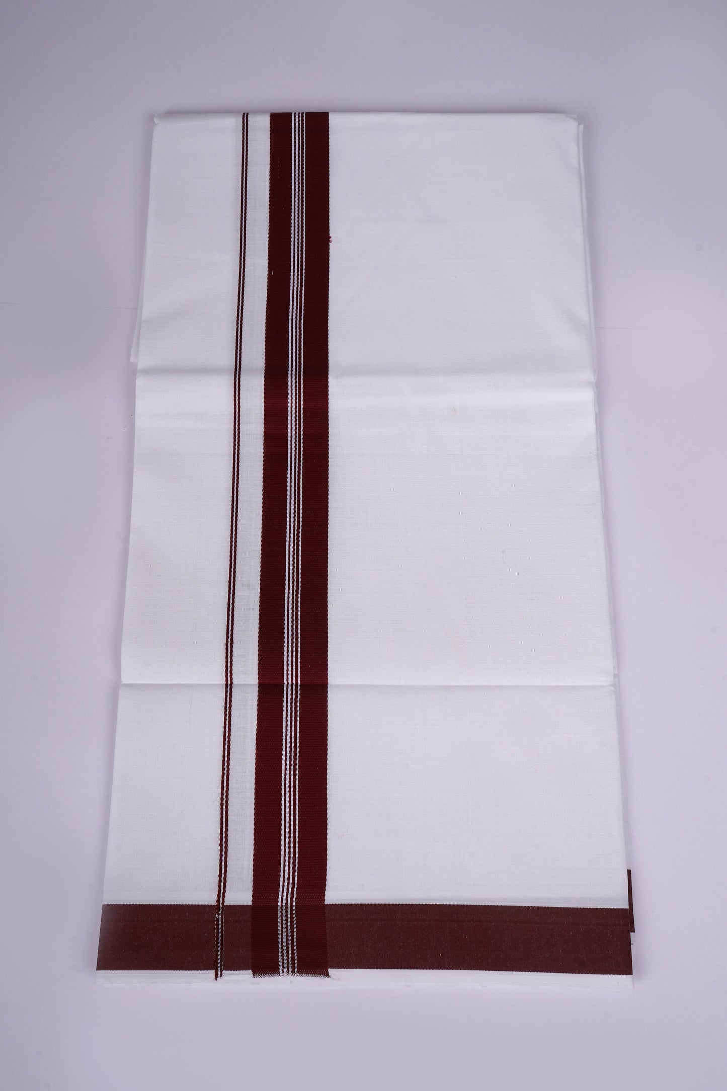 FS-125 W/S DHOTI  1.90 MTR -  Dark Brown