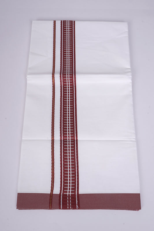 FS-99 W/S DHOTI 2.00 MTR - DARK MAROON