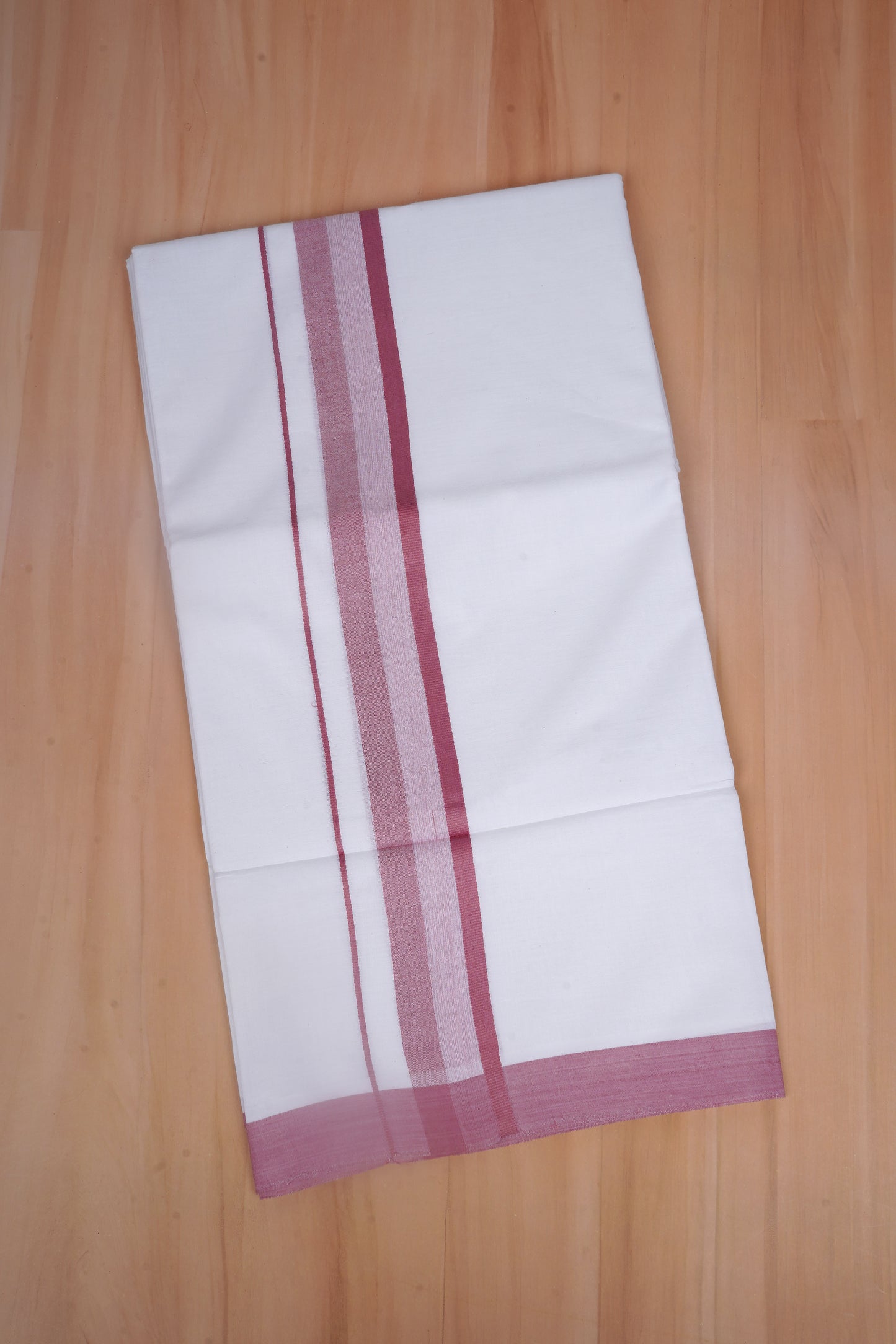 FCD-602 W/D DHOTI 3.80 MTR - Dark Pink