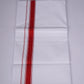 FS-126 W/S DHOTI  1.90 MTR - Red