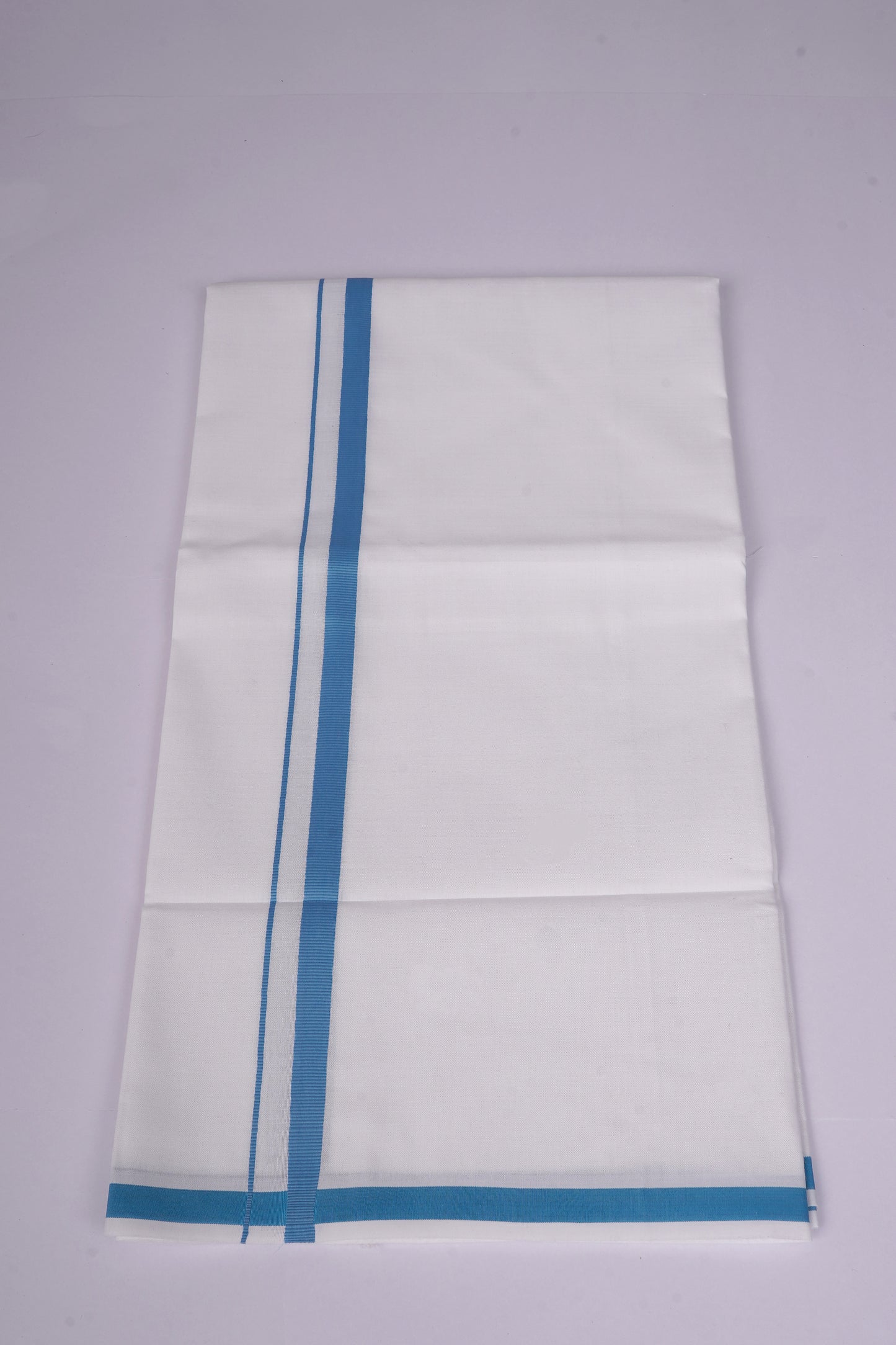 HS-17 STITCH W/S DHOTI  2.00 MTR - Blue