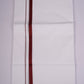 HD-27 W/D DHOTI  3.80 MTR-Maroon